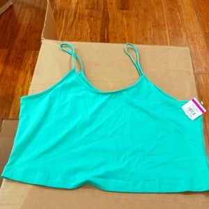 Bp Nordstrom marine green crop tank 2x